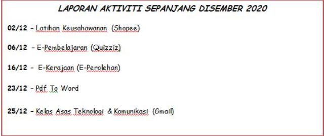 DISEMBER 2020