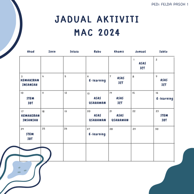 JADUAL AKTIVITI